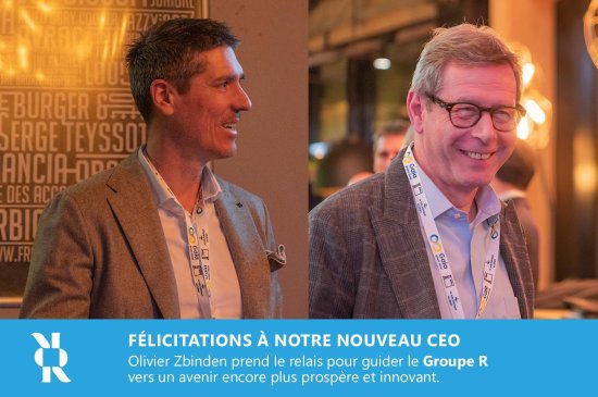 Image Olivier Zbinden : nouveau CEO du Groupe R Image Olivier Zbinden : nouveau CEO du Groupe R