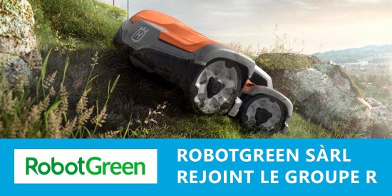 Image RobotGreen Sàrl rejoint le Groupe R Holding SA