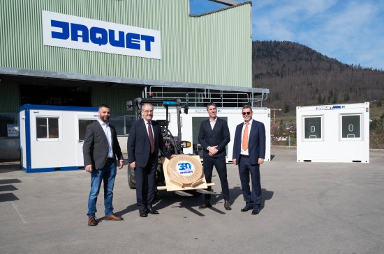 Image Visite officielle de M. Guy Parmelin chez Jaquet SA à Vallorbe